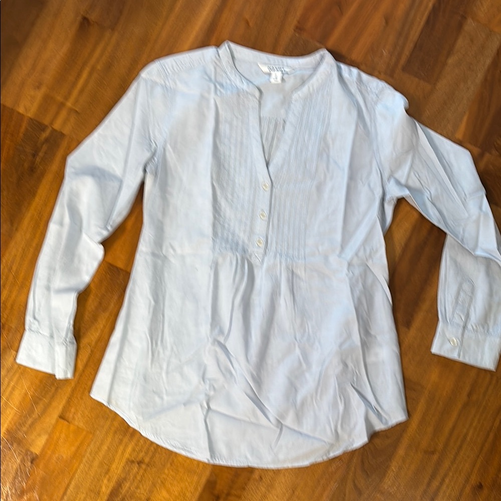 Old Navy Sky Blue Button-Up Shirt